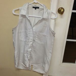 Button-down Velvet Heart tank top